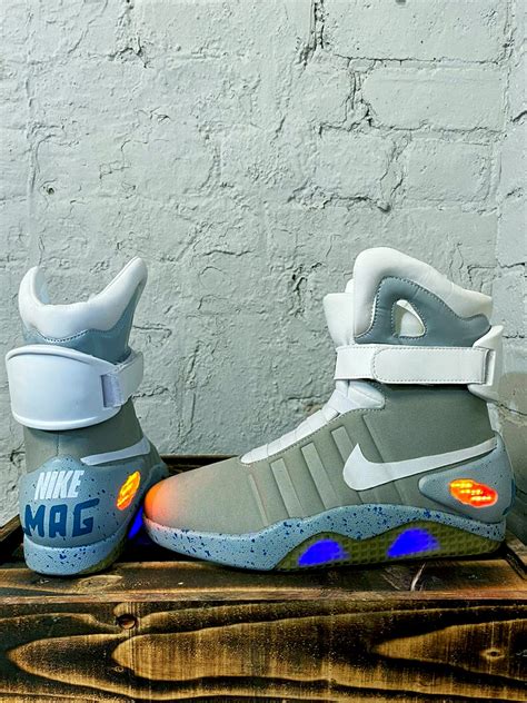 back to the future shoes replica mod|Nike Mag 'Back To The Future' .